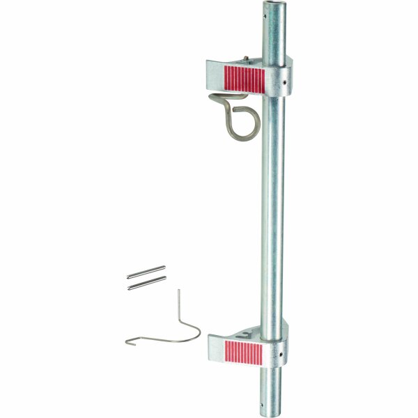 Zarges Einfallhaken für Seilzugleitern, 2-teilig, lichte Weite 370 mm.