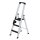 Munk Stufen-Stehleiter 250 kg einseitig begehbar mit clip-step R13