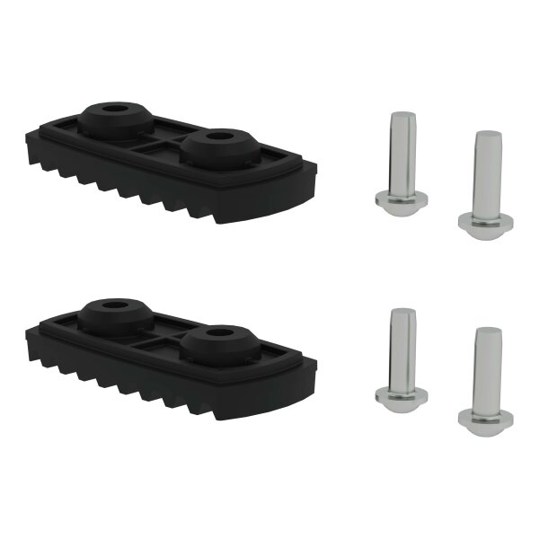 Munk nivello®-Fußplatte elektrisch ableitfähig