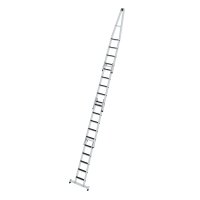 Munk Stufen-Glasreinigerleiter-Satz mit nivello®-Traverse und clip-step R13