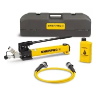 Enerpac Toolbox-Set mit Leichtgewicht Hydraulische Handpumpe und Systemkomponenten